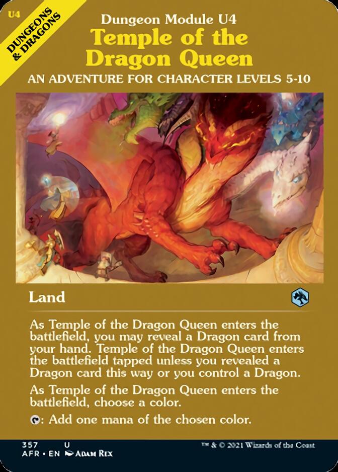 Temple of the Dragon Queen (Dungeon Module) [Dungeons & Dragons: Adventures in the Forgotten Realms] | The Time Vault CA