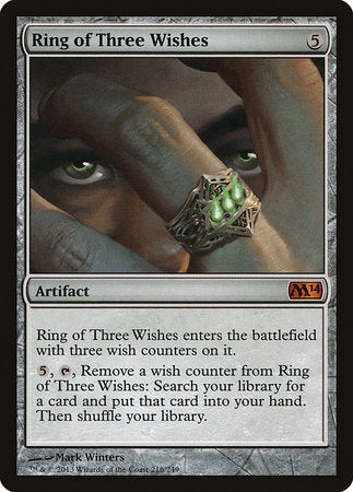 Ring of Three Wishes [Magic 2014] | The Time Vault CA