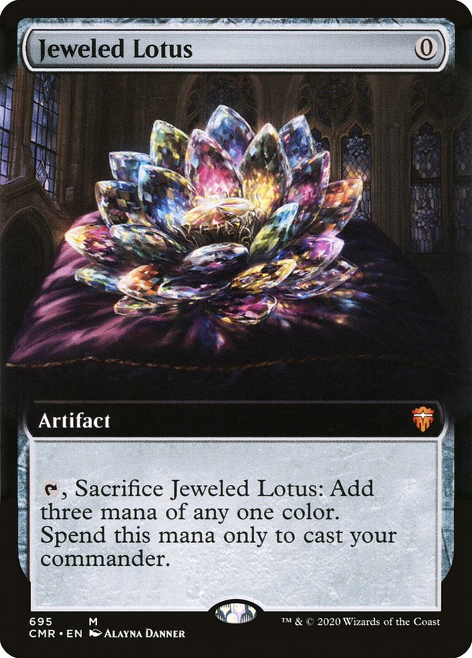 Jeweled Lotus (Extended Art) [Commander Legends] | The Time Vault CA