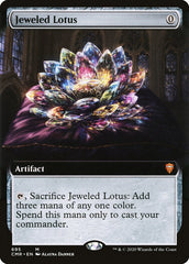 Jeweled Lotus (Extended Art) [Commander Legends] | The Time Vault CA