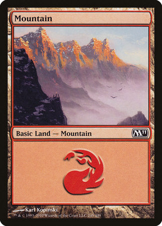 Mountain (245) [Magic 2011] | The Time Vault CA