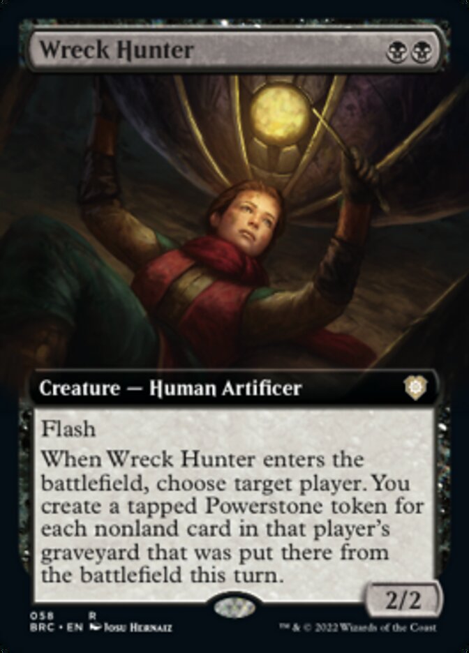 Wreck Hunter (Extended Art) [The Brothers' War Commander] | The Time Vault CA