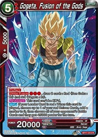 Gogeta, Fusion of the Gods [BT11-013] | The Time Vault CA