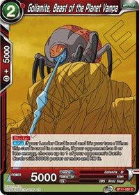 Goliamite, Beast of the Planet Vampa [BT11-020] | The Time Vault CA