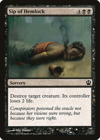 Sip of Hemlock [Theros] | The Time Vault CA