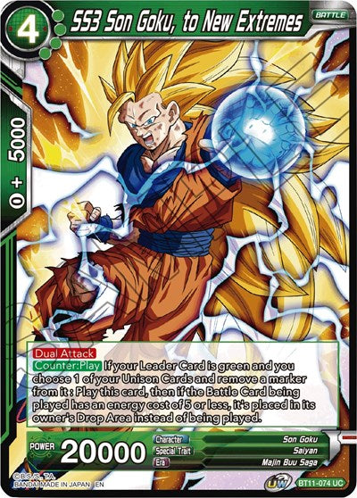 SS3 Son Goku, to New Extremes [BT11-074] | The Time Vault CA