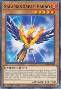 Salamangreat Parro [MP20-EN003] Common | The Time Vault CA