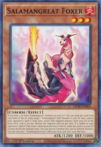 Salamangreat Foxer [MP20-EN004] Common | The Time Vault CA
