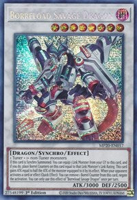 Borreload Savage Dragon [MP20-EN017] Prismatic Secret Rare | The Time Vault CA