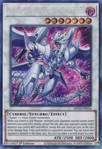 Cyberse Quantum Dragon [MP20-EN018] Prismatic Secret Rare | The Time Vault CA