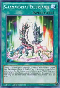 Salamangreat Recureance [MP20-EN073] Common | The Time Vault CA