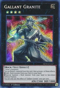 Gallant Granite [MP20-EN167] Prismatic Secret Rare | The Time Vault CA