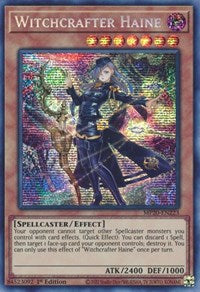 Witchcrafter Haine [MP20-EN223] Prismatic Secret Rare | The Time Vault CA