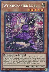 Witchcrafter Edel [MP20-EN222] Prismatic Secret Rare | The Time Vault CA