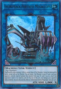 Infinitrack Fortress Megaclops [MP20-EN216] Ultra Rare | The Time Vault CA