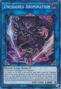 Unchained Abomination [MP20-EN175] Prismatic Secret Rare | The Time Vault CA