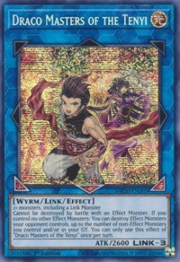 Draco Masters of the Tenyi [MP20-EN205] Prismatic Secret Rare | The Time Vault CA