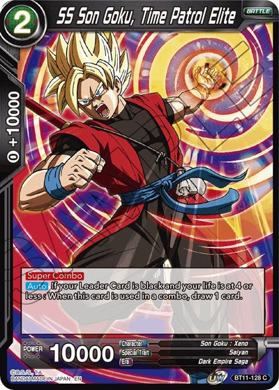 SS Son Goku, Time Patrol Elite [BT11-128] | The Time Vault CA
