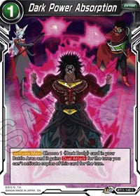 Dark Power Absorption [BT11-149] | The Time Vault CA