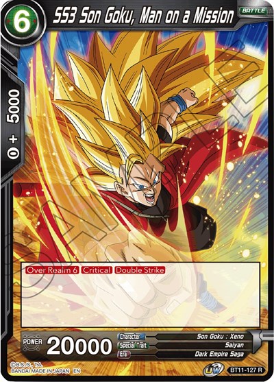 SS3 Son Goku, Man on a Mission [BT11-127] | The Time Vault CA