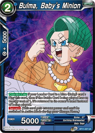 Bulma, Baby's Minion [BT11-037] | The Time Vault CA