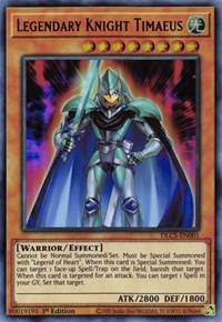 Legendary Knight Timaeus [DLCS-EN001] Ultra Rare | The Time Vault CA