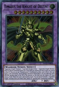 Timaeus the Knight of Destiny [DLCS-EN054] Ultra Rare | The Time Vault CA