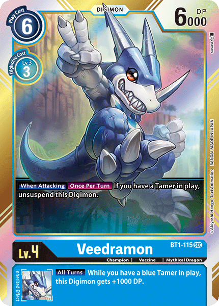 Veedramon [BT1-115] [Release Special Booster Ver.1.0] | The Time Vault CA