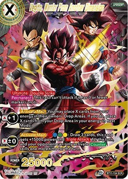 Vegito, Warrior From Another Dimension [BT11-154] | The Time Vault CA