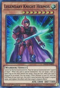 Legendary Knight Hermos (Purple) [DLCS-EN003] Ultra Rare | The Time Vault CA