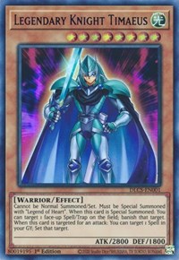 Legendary Knight Timaeus (Blue) [DLCS-EN001] Ultra Rare | The Time Vault CA