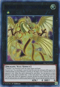Number 100: Numeron Dragon (Blue) [DLCS-EN117] Ultra Rare | The Time Vault CA