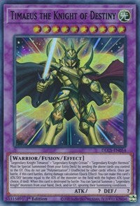 Timaeus the Knight of Destiny (Purple) [DLCS-EN054] Ultra Rare | The Time Vault CA