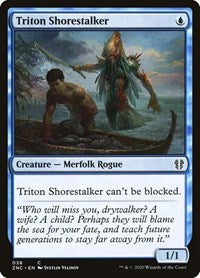 Triton Shorestalker [Zendikar Rising Commander] | The Time Vault CA