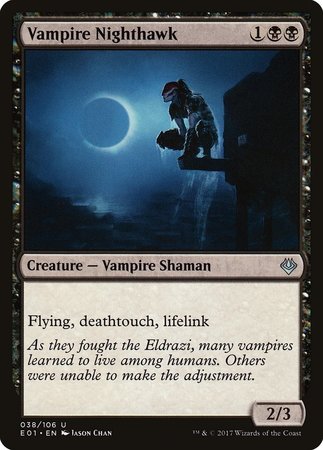 Vampire Nighthawk [Archenemy: Nicol Bolas] | The Time Vault CA