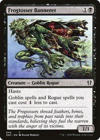 Frogtosser Banneret [Zendikar Rising Commander] | The Time Vault CA