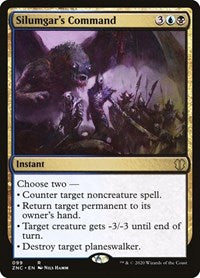 Silumgar's Command [Zendikar Rising Commander] | The Time Vault CA