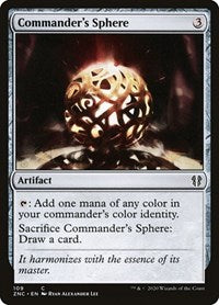 Commander's Sphere [Zendikar Rising Commander] | The Time Vault CA