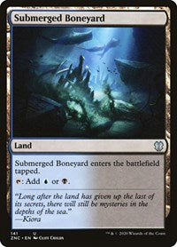 Submerged Boneyard [Zendikar Rising Commander] | The Time Vault CA