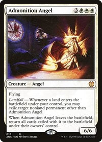 Admonition Angel [Zendikar Rising Commander] | The Time Vault CA