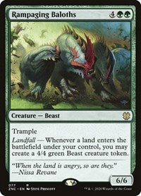 Rampaging Baloths [Zendikar Rising Commander] | The Time Vault CA