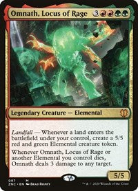 Omnath, Locus of Rage [Zendikar Rising Commander] | The Time Vault CA