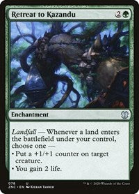 Retreat to Kazandu [Zendikar Rising Commander] | The Time Vault CA