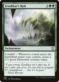 Zendikar's Roil [Zendikar Rising Commander] | The Time Vault CA