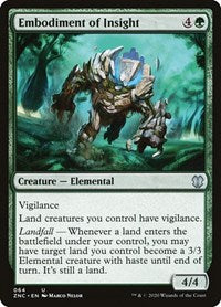 Embodiment of Insight [Zendikar Rising Commander] | The Time Vault CA