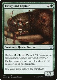 Tuskguard Captain [Zendikar Rising Commander] | The Time Vault CA