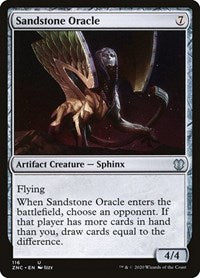 Sandstone Oracle [Zendikar Rising Commander] | The Time Vault CA