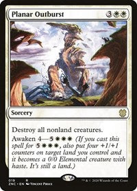 Planar Outburst [Zendikar Rising Commander] | The Time Vault CA