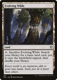 Evolving Wilds [Zendikar Rising Commander] | The Time Vault CA