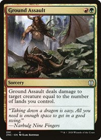 Ground Assault [Zendikar Rising Commander] | The Time Vault CA